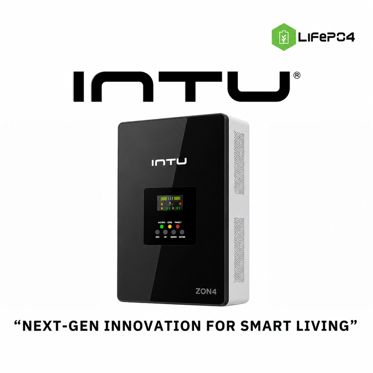 INTU Zon 4 4000W Hybrid Solar Inverter — official product photo